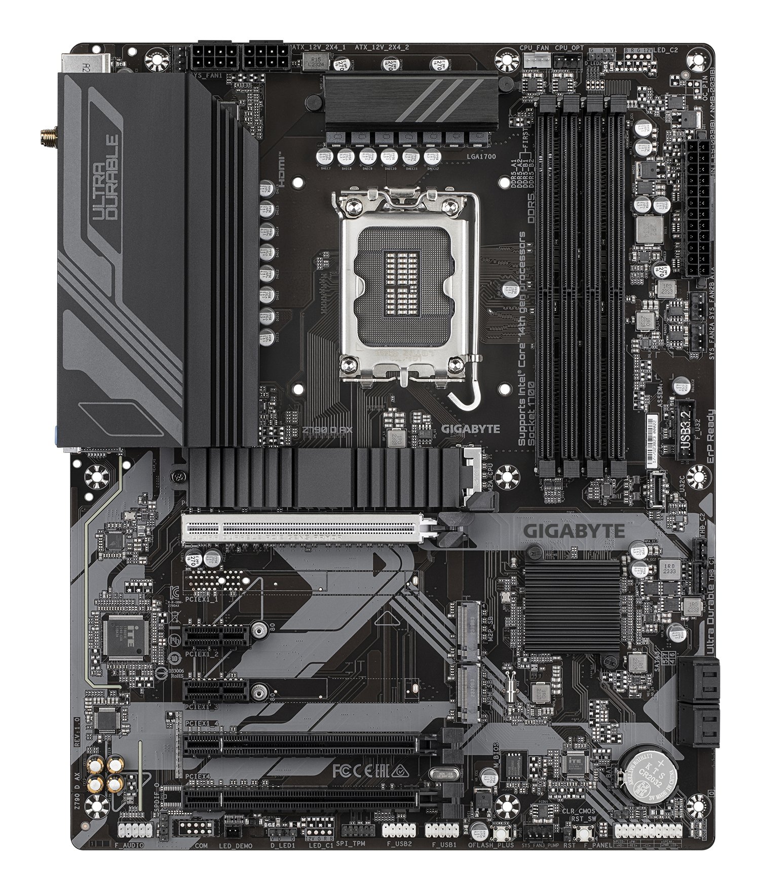GIGABYTE Z790 D AX — Placa base ATX LGA1700 con DDR5 5600MHz 2