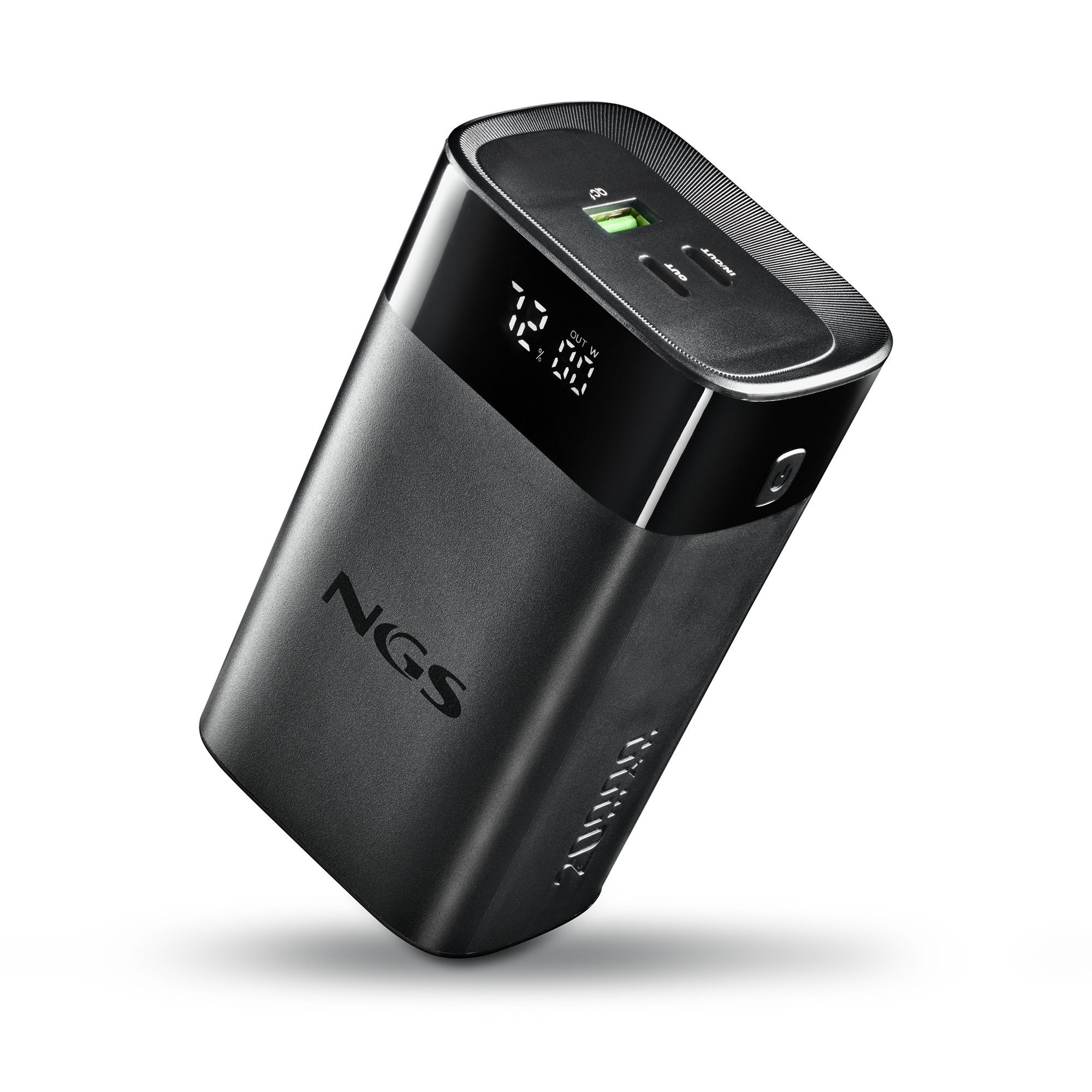 Powerbank TWIX 20 20000 Mah 65W 2xUSB-C PD 1xUSB-A Pantalla Digital Color Negro 2