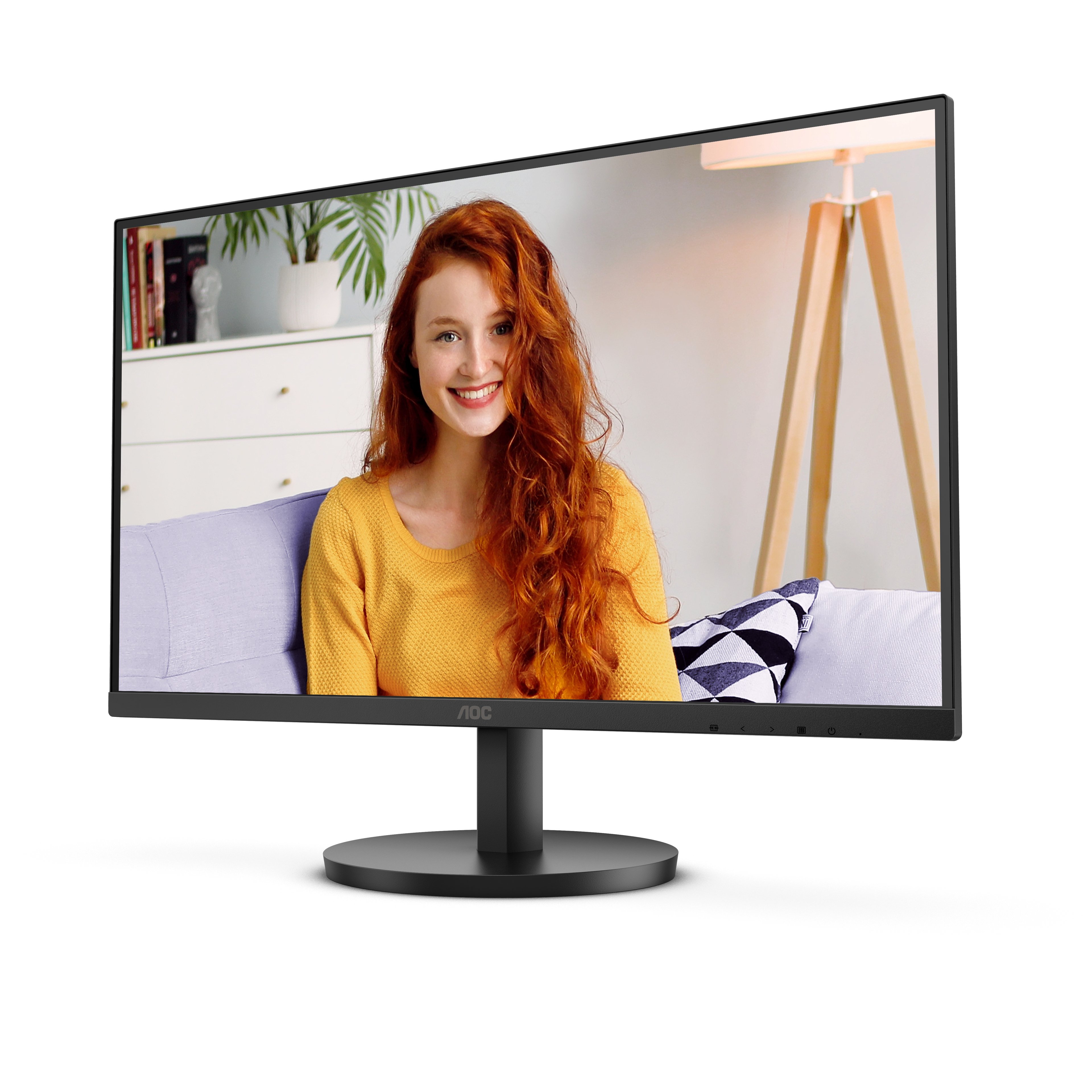 Monitor 27" DP HDMI U27B3A IPS UHD 3840x2160 4MS 60Hz 2x2W VESA 100x100 Negro — vista detalle 2