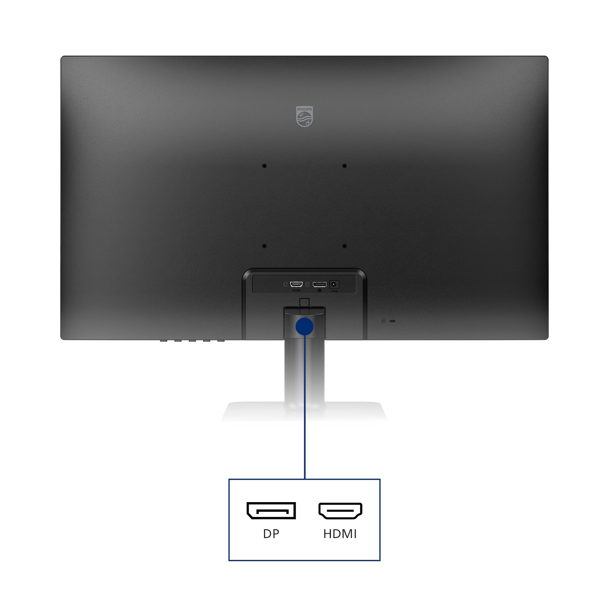 Monitor 27" DP HDMI 27E2N2500/00 IPS QHD 2560x1440 120hz 1ms VESA 100x100 Negro — vista detalle 2
