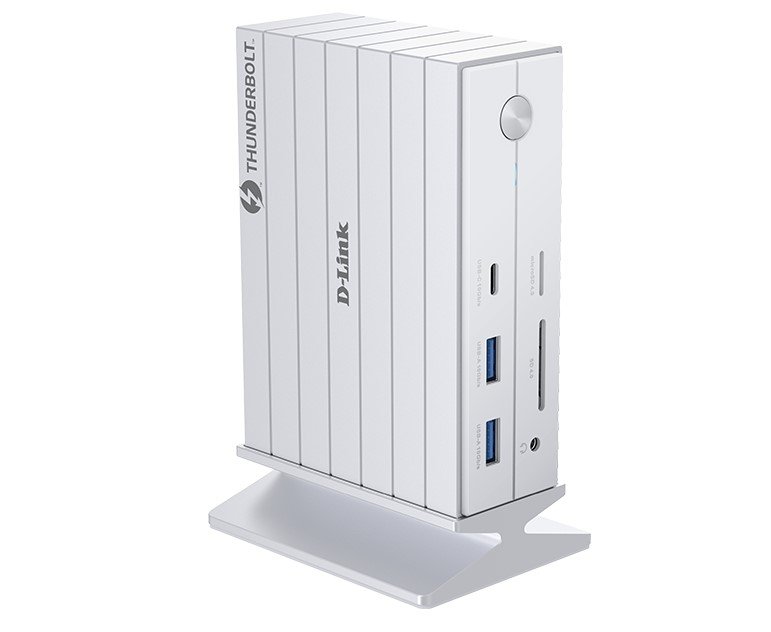 Docking THUNDERBOLT4 14 en 1 DUF-E01 DP RJ45 USB-C — vista detalle 1