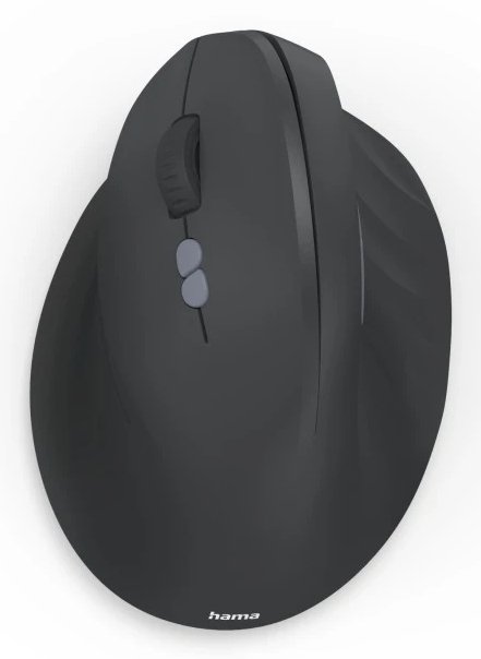 Hama EMW-500L — Ratón inalámbrico ergonómico para zurdos, 1800 DPI