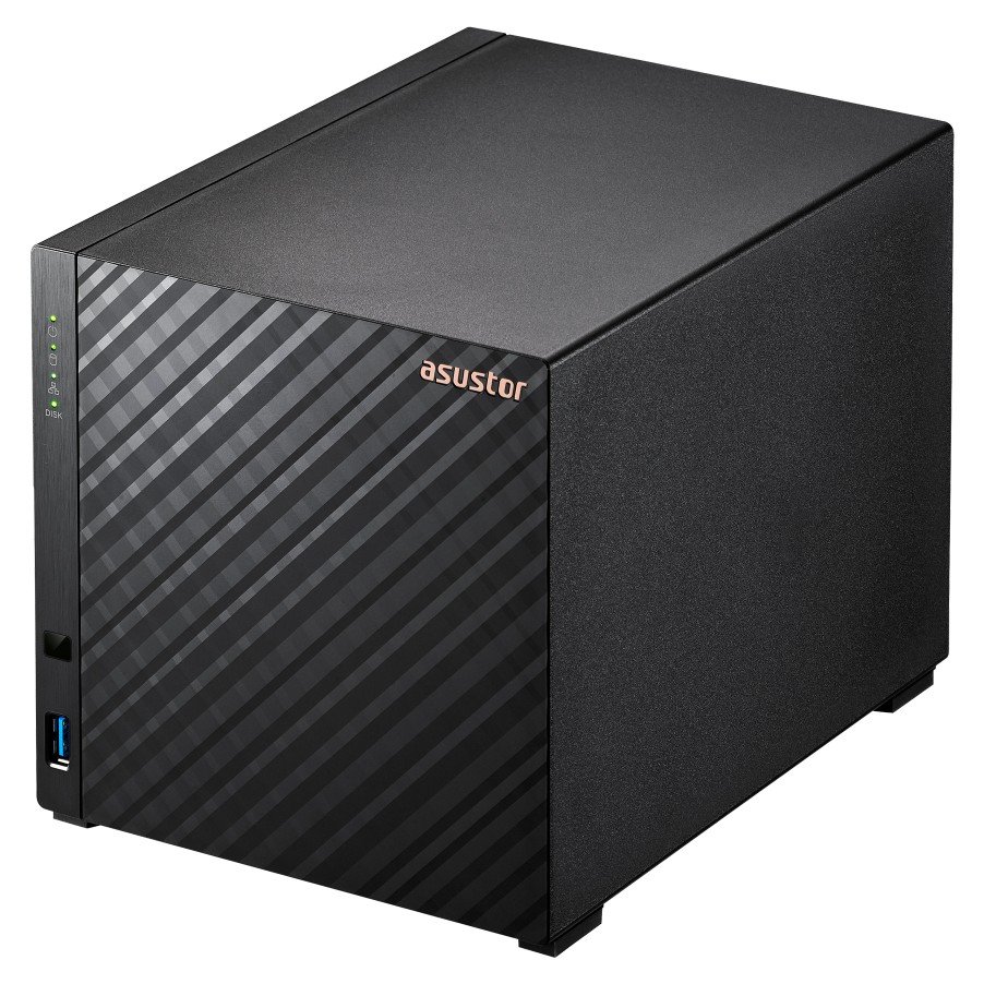 Servidor NAS Drivestor 2 GEN2 AS1204T 4 Bahias Quard-Core 1.7GHz 2.5GbE 1GB DDR4 3xUSB 3.0 — vista detalle 2