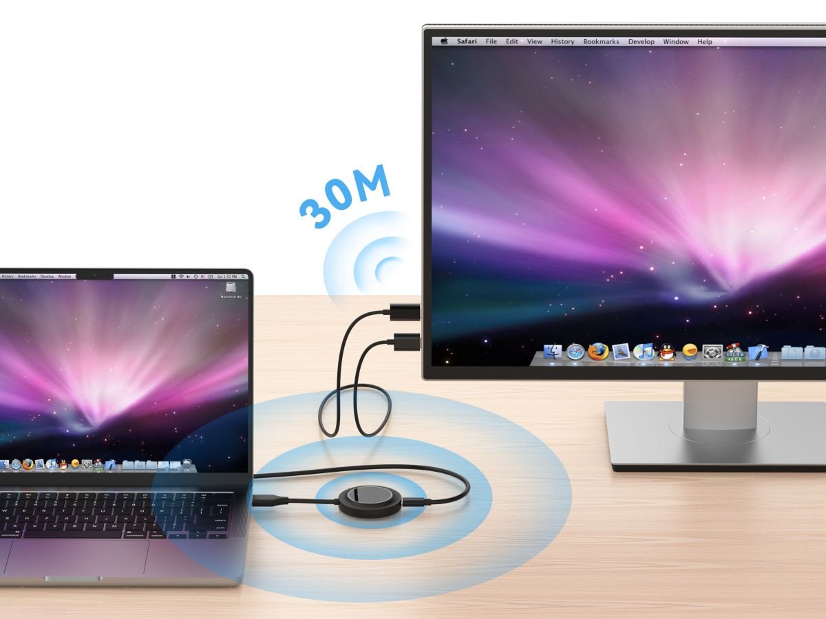 CONCEPTRONIC ATHERIC02B — Transmisor HDMI inalámbrico 5GHz 30m — vista detalle 1