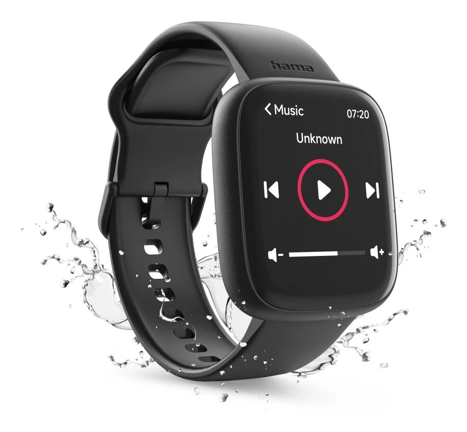 HAMA 4000 — Smartwatch LCD 1.65" resistente al agua con sensores de salud 5