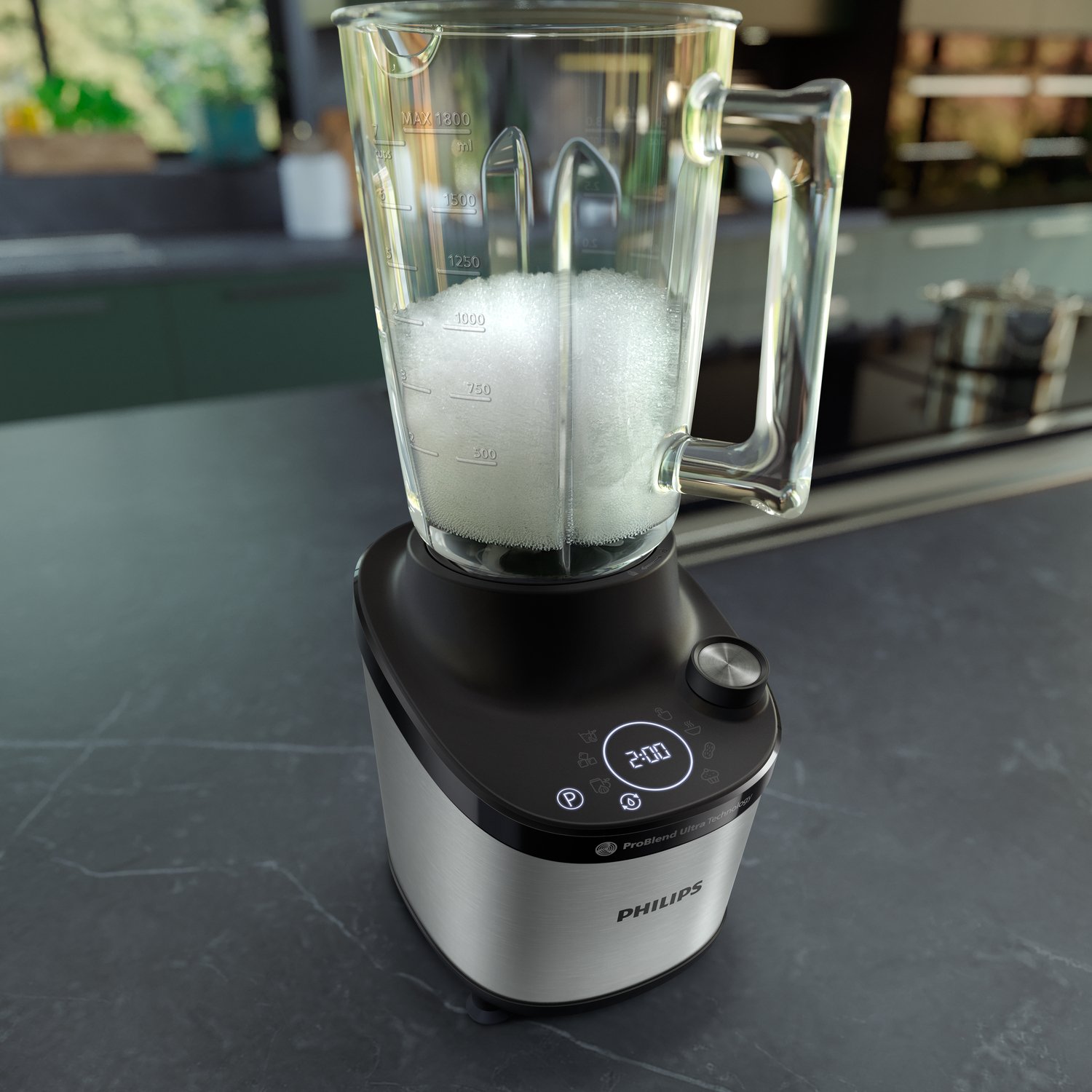 Licuadora HR3760/00 Alta Velocidad Lavavajillas VASO 2L Funcion Limpieza Tecnologia Problend — vista detalle 2