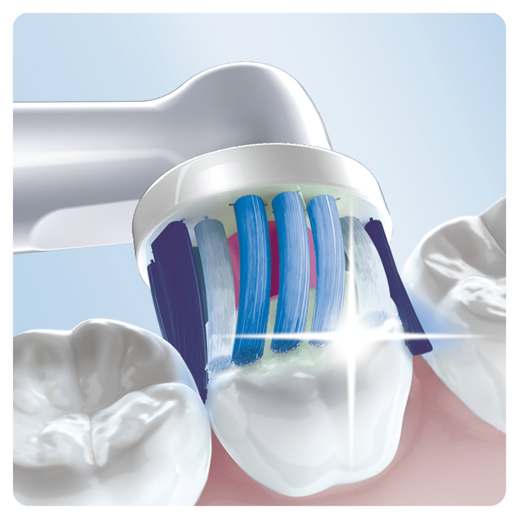 Cepillo Dental Electrico ORAL-B Vitality 100 3D White Cabezal Blanqueador y Temporizador — vista detalle 2