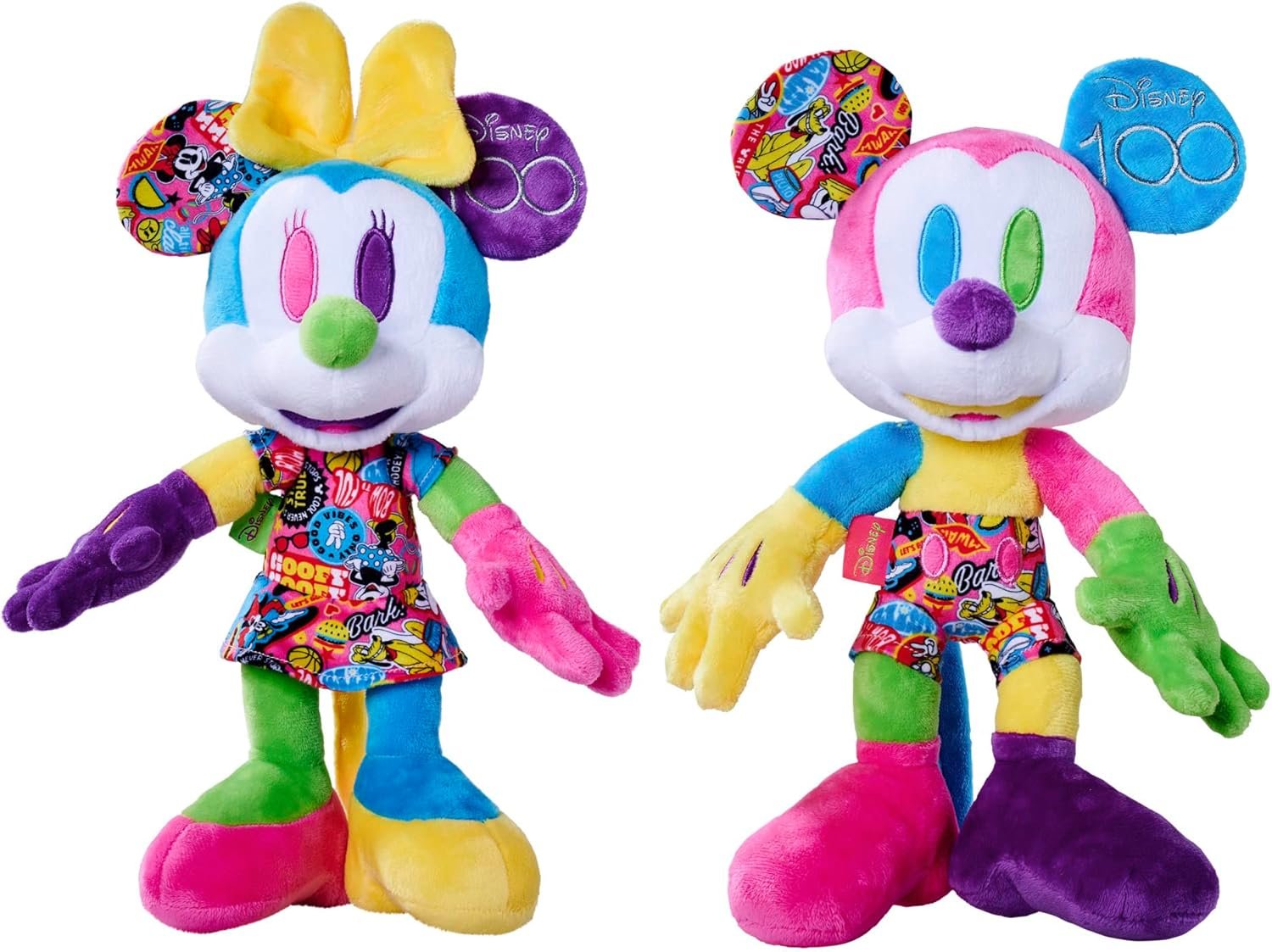 OEM Simba Toys — Peluche Mickey y Minnie Mouse edición coleccionista