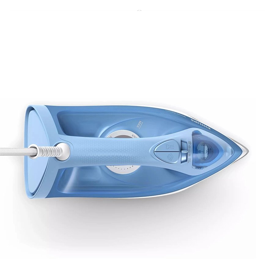 Plancha de Vapor DST3020/20 Suela Ceramica Antiadherente 160g/min Vapor 2200W Color Azul 3