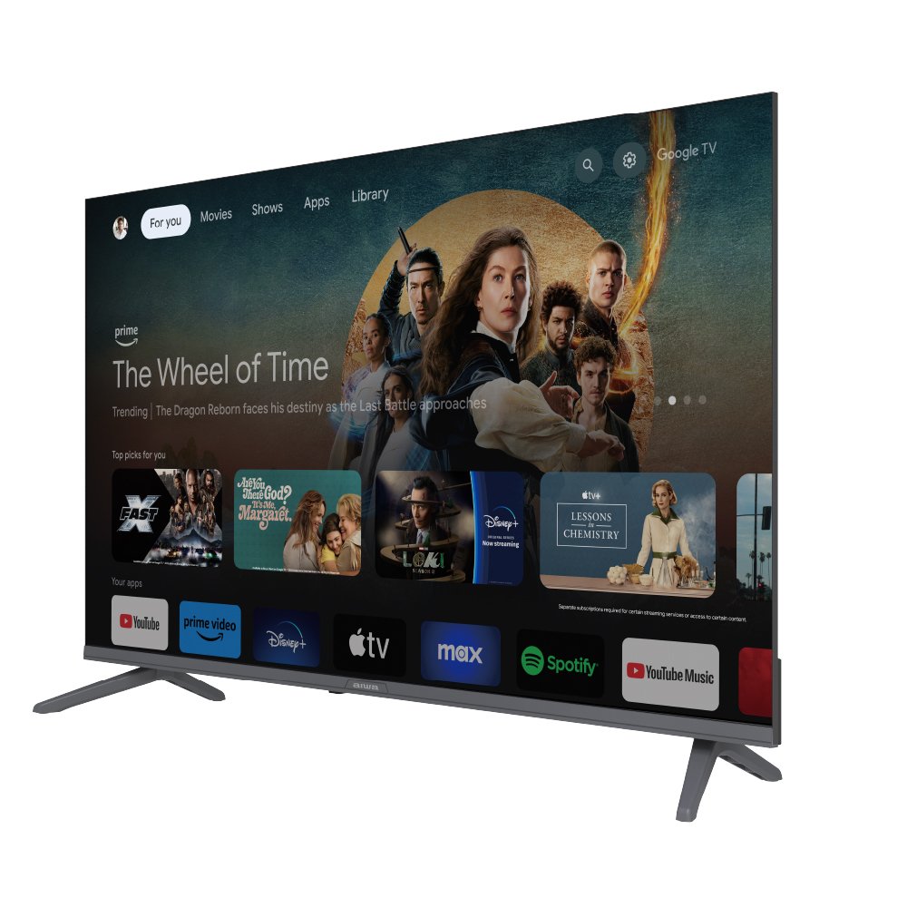 Televisor 43" 43GO70804UHD 4K Smart TV Google TV DVBT2 Dolby Atmos 2x10W WIFI/LAN 2