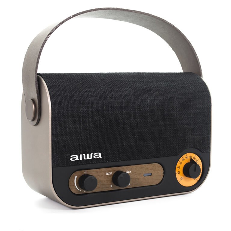Altavoz Bluetooth Portable RBTU-600 BT 5.0 AUX USB 10W RMS Microfono Bateria 6 Horas Estilo Vintage 2