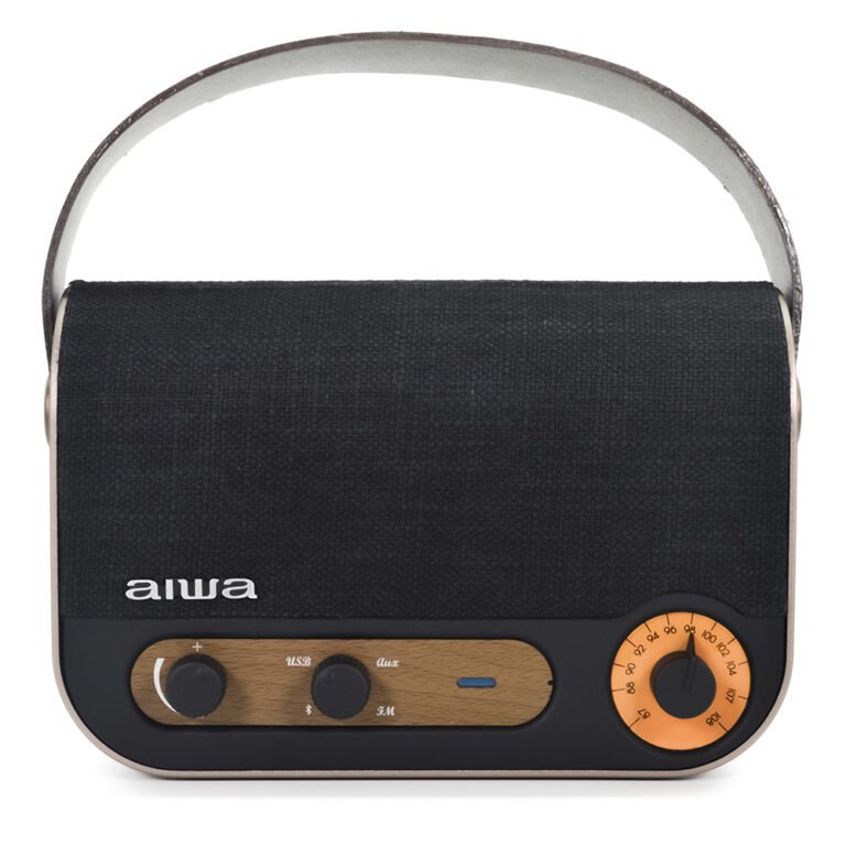 Altavoz Bluetooth Portable RBTU-600 BT 5.0 AUX USB 10W RMS Microfono Bateria 6 Horas Estilo Vintage 3
