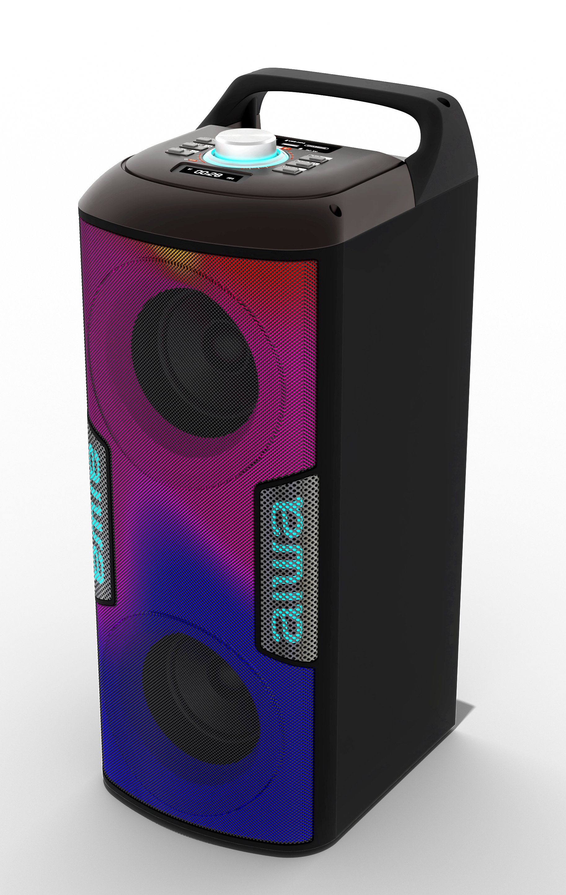 Altavoz Bluetooth Trolley KBTUS-100 BT 5.1 16W RMS Bateri...