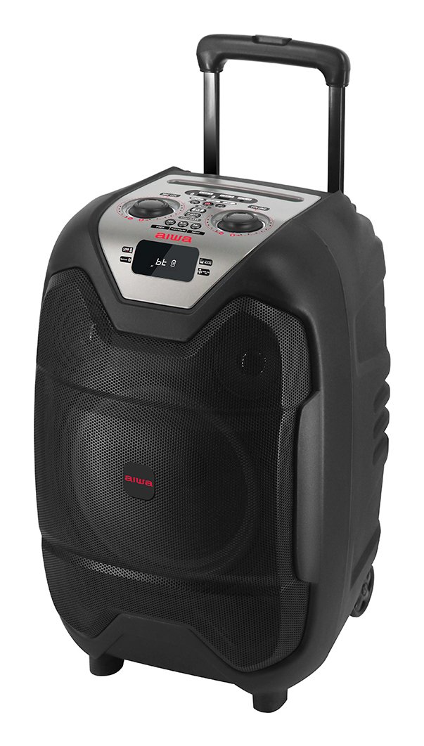 Altavoz Bluetooth Trolley KBTUS-500 BT 5.2 50W RMS Bateria TWS JACK 3.5mm 2xMIC Guitarra Negro 3