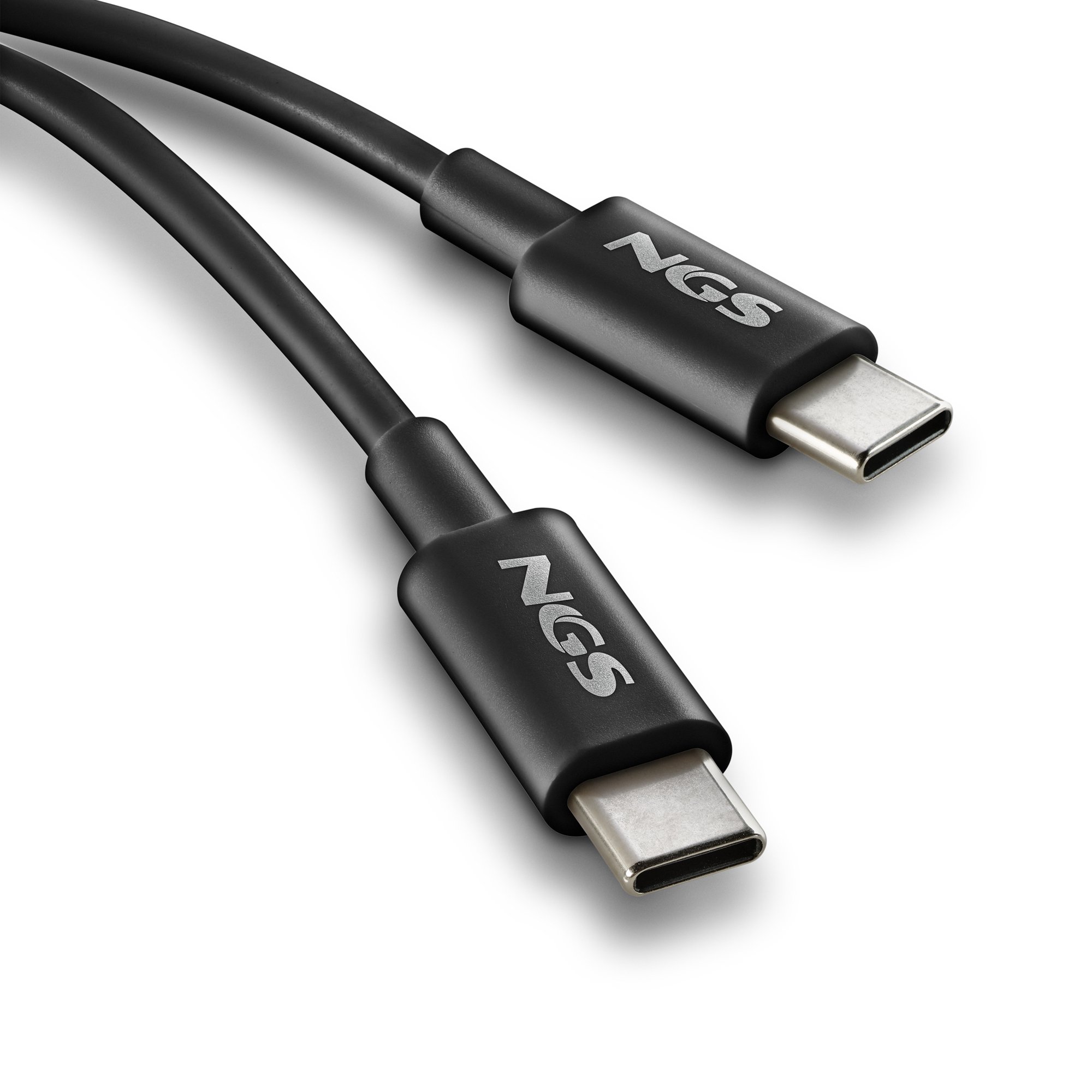 NGS Zyro — Cable USB-C 60W, 1m, Negro 3