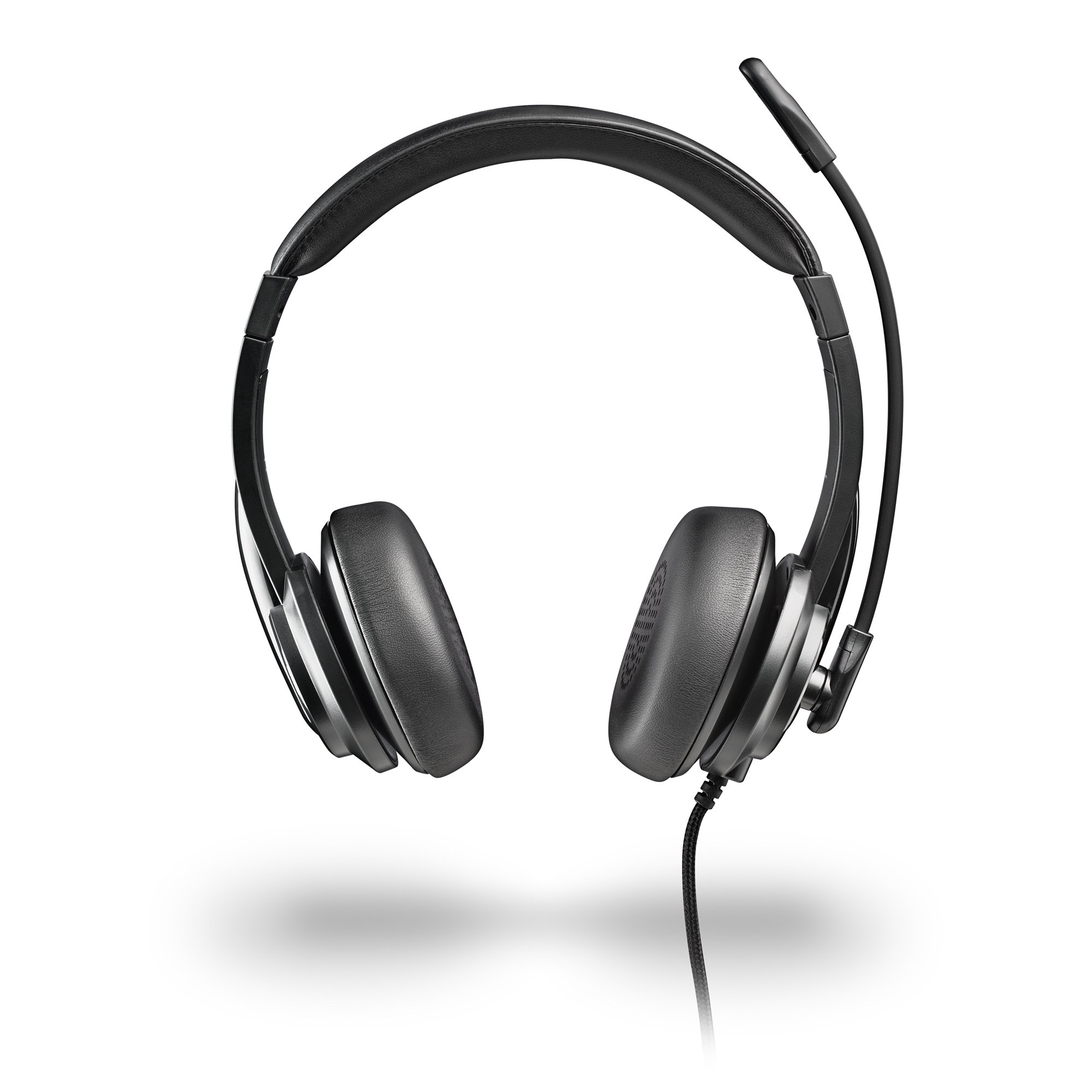 Headset USB-C VOX605 USB-C Control de Volumen 2m Microfono Regulable Adaptador USB-A Negro — vista detalle 1
