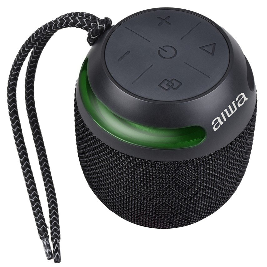 Altavoz Bluetooth Portable BST-100BK 5W RMS RGB Microfono IP66 Bateria 8h Negro 2