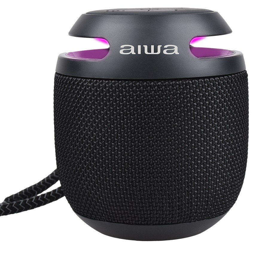 Altavoz Bluetooth Portable BST-100BK 5W RMS RGB Microfono IP66 Bateria 8h Negro 4