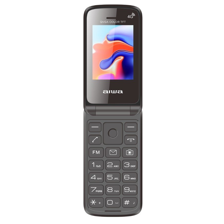 Movil Senior FP-30-4G BL 2.4" 4G BT Radio FM Teclas Grandes Boton SOS Plegable Color Azul — vista detalle 2
