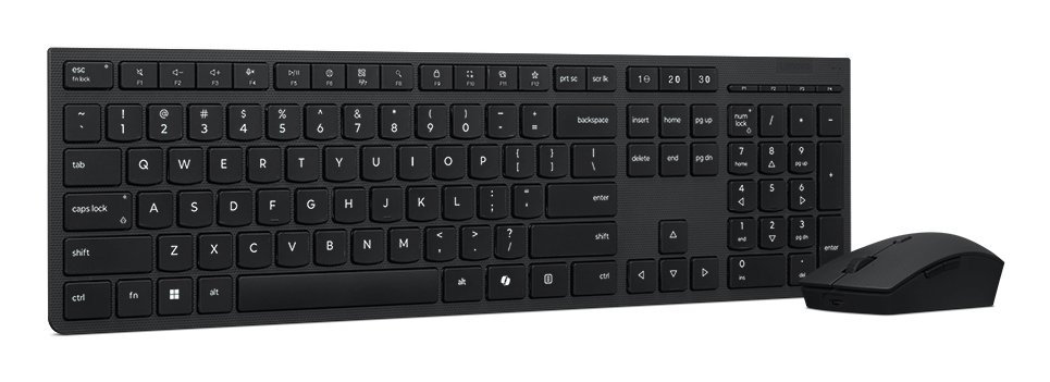 LENOVO Wireless Profesional — Teclado y mouse recargables, Bluetooth multidispositivo — vista detalle 2
