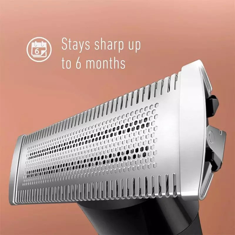 Afeitadora KING C Gillette Style Master 3 Peines Recargable Cabezal Inclinable 4
