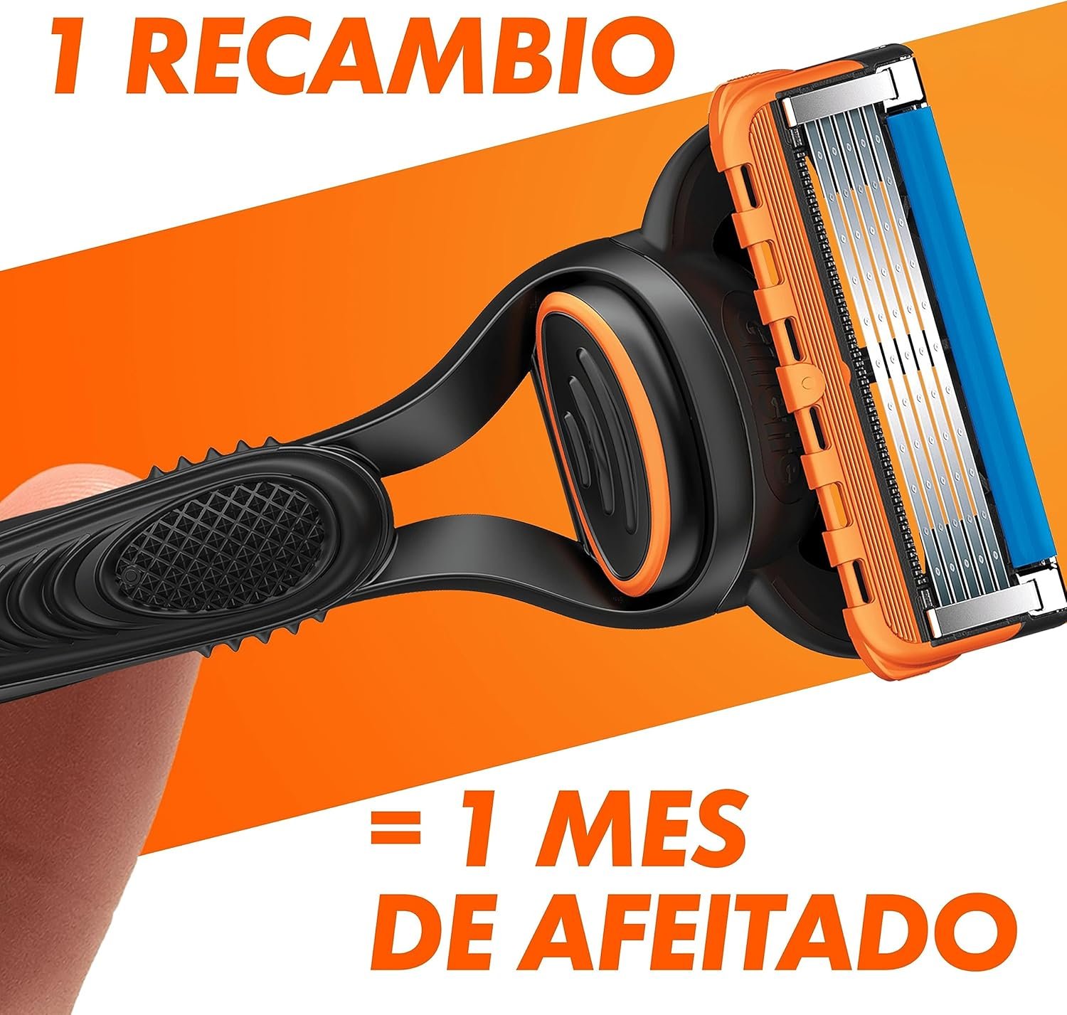 Cuchilla de Afeitar Gillette Fusion 5 Tecnologia Flexball Banda Lubricante 6 Recambios 4