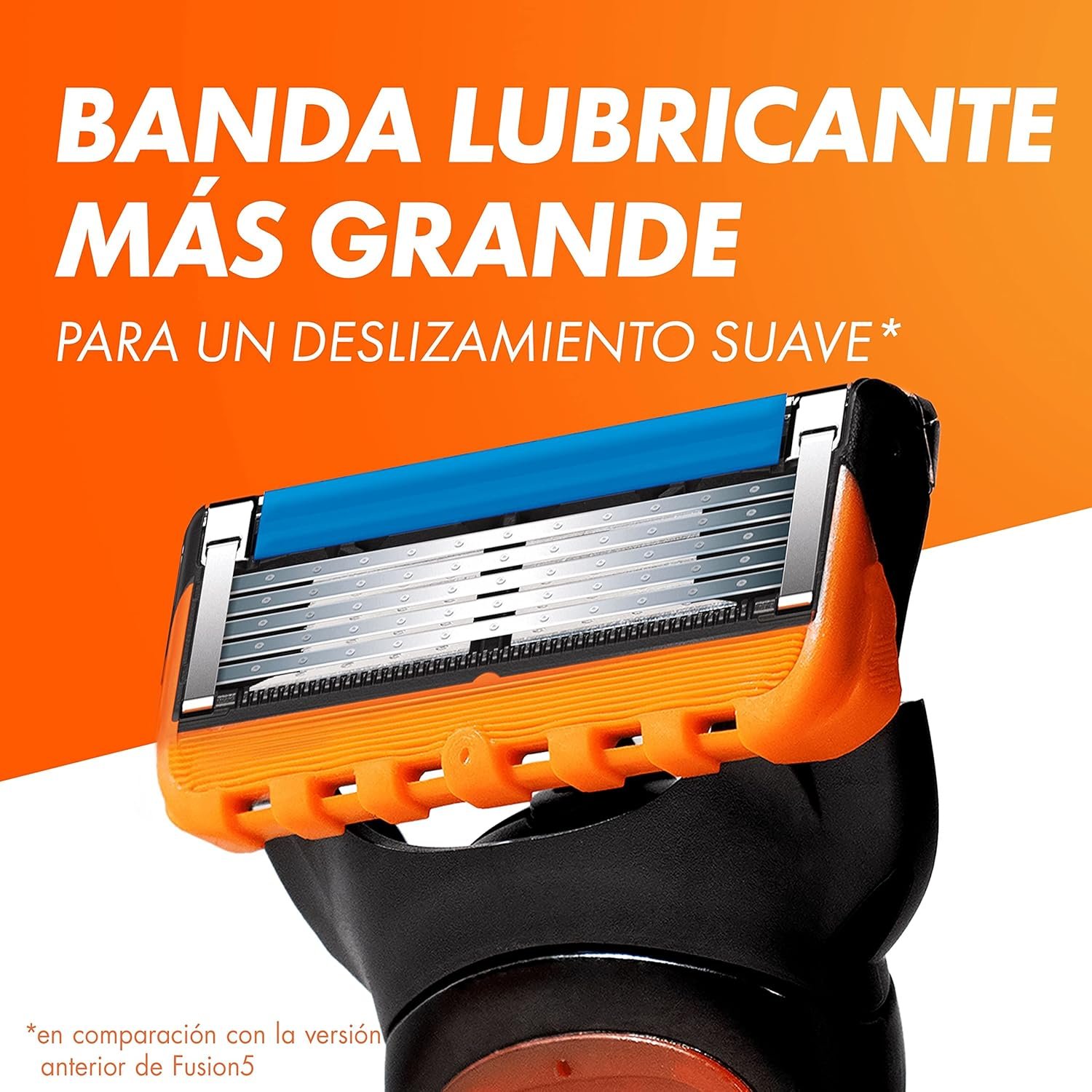 Cuchilla de Afeitar Gillette Fusion 5 Tecnologia Flexball Banda Lubricante 6 Recambios 5