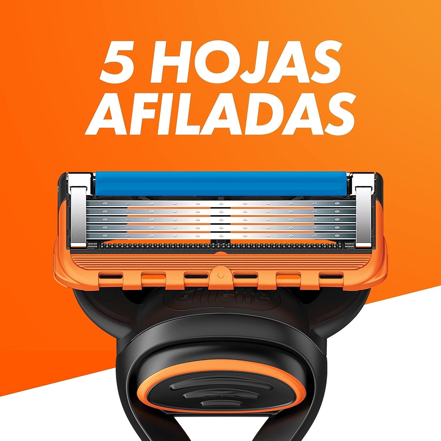 Cuchilla de Afeitar Gillette Fusion 5 Tecnologia Flexball Banda Lubricante 4 Recambios 3