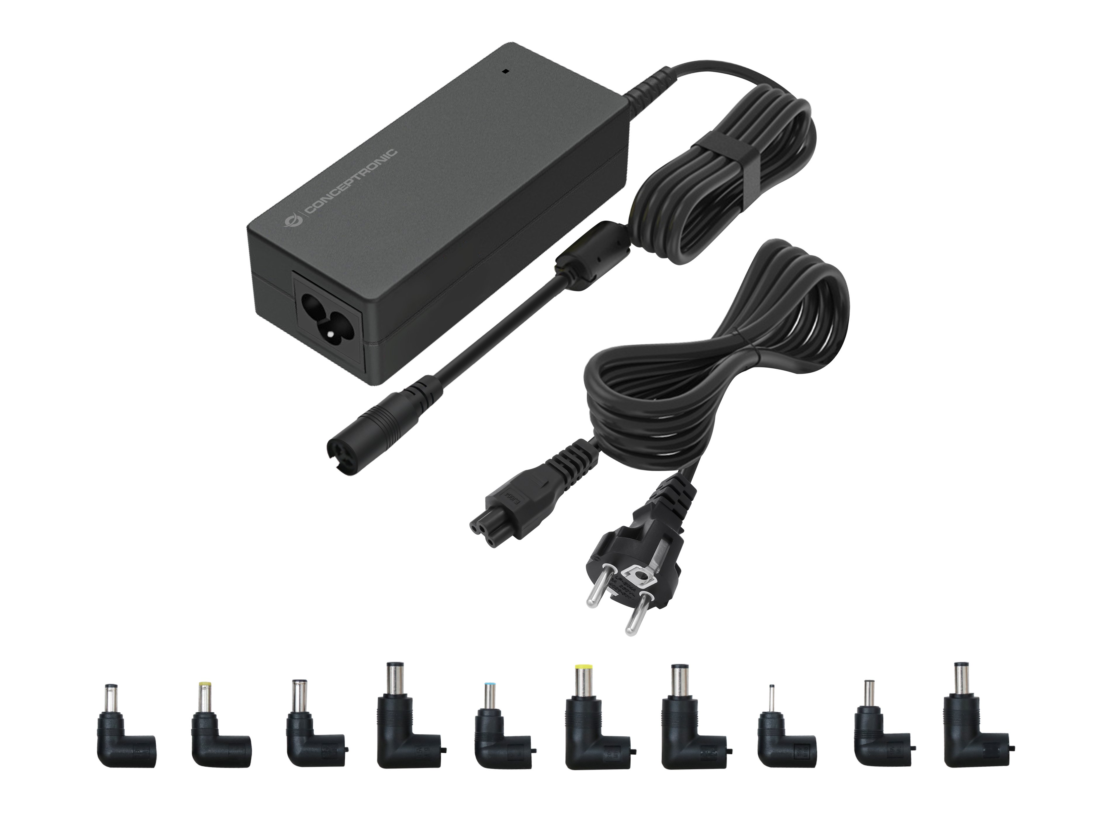CONCEPTRONIC OZUL08B10 — Cargador Universal 90W Automático 10 Conectores