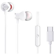 Auricular Intrauditivo USB-C ESTM-50USB-C/WT Color Blanco Microfono Integrado Mando a Distancia Driver 10mm — vista detalle 2