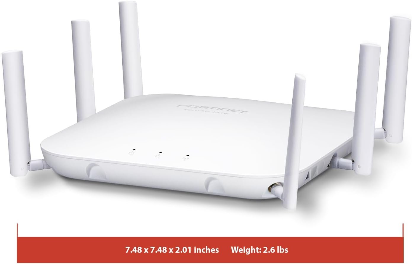 Punto de Acceso Interior WIFI 7 Fortiap 243K Tribanda 1x10Gb 1xRS-232 1xUSB-A 6 Antenas 4