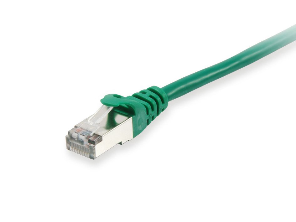 EQUIP 606408 — Cable Red Cat.6A S/FTP 10m Verde Libre Halógenos — vista detalle 1