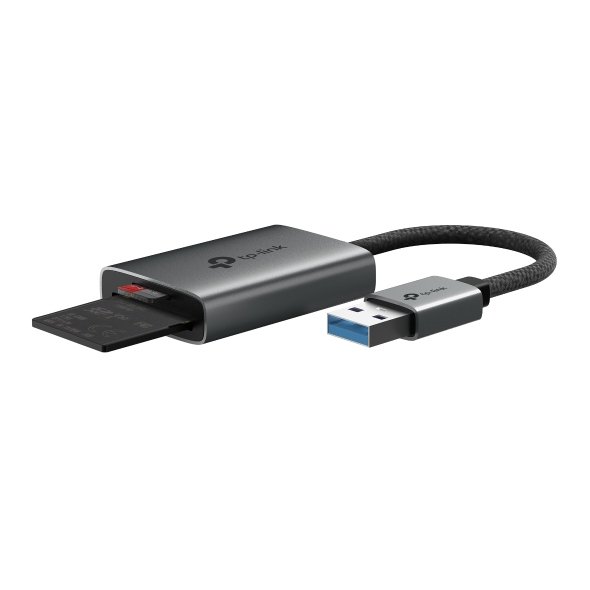 TP-LINK UA430 — Lector USB 3.0 para SD y MicroSD, carcasa aluminio 3