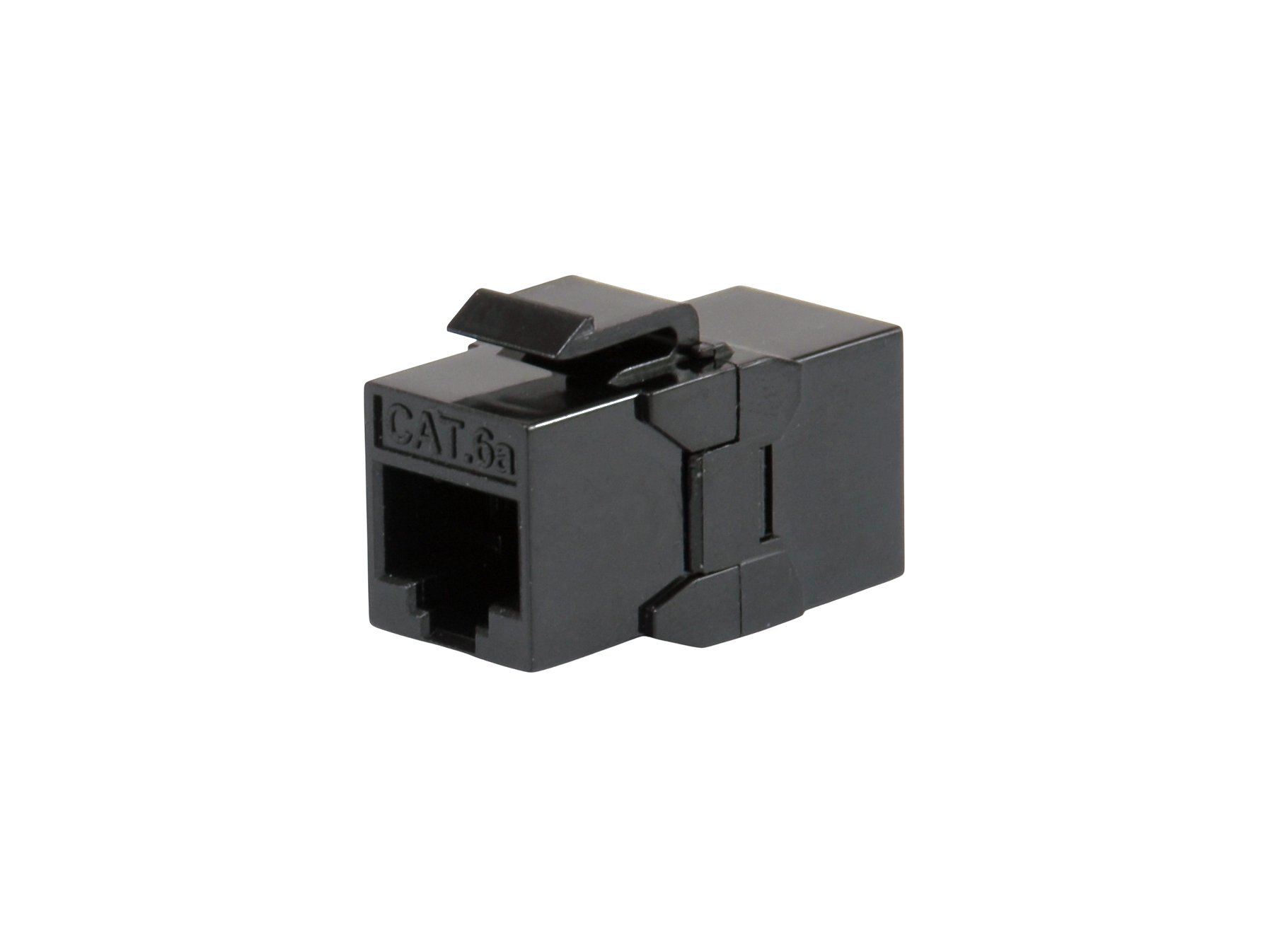Kit 8 UDS Conector RJ45 Hembra Hembra UTP CAT6A Keystone — vista detalle 1
