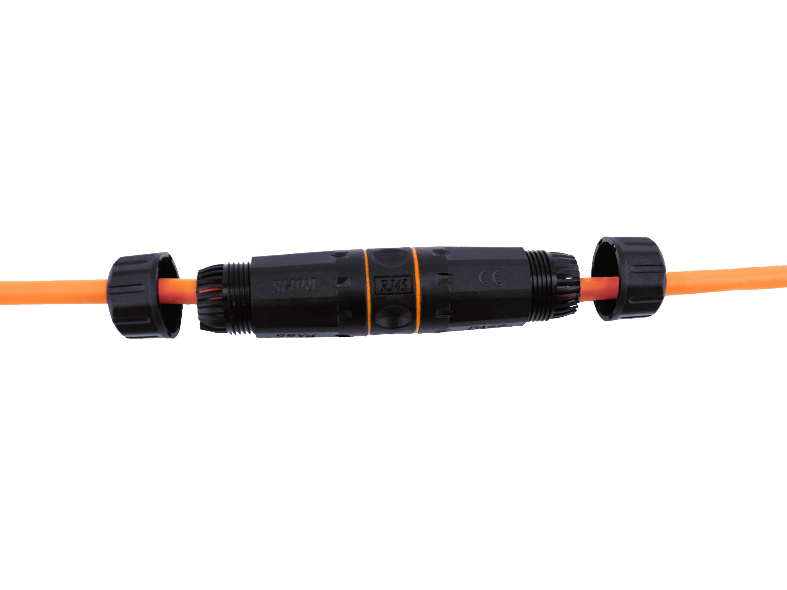 Adaptador RJ45 CAT.6 Hembra Hembra Exteriores IP68 221162 — vista detalle 2