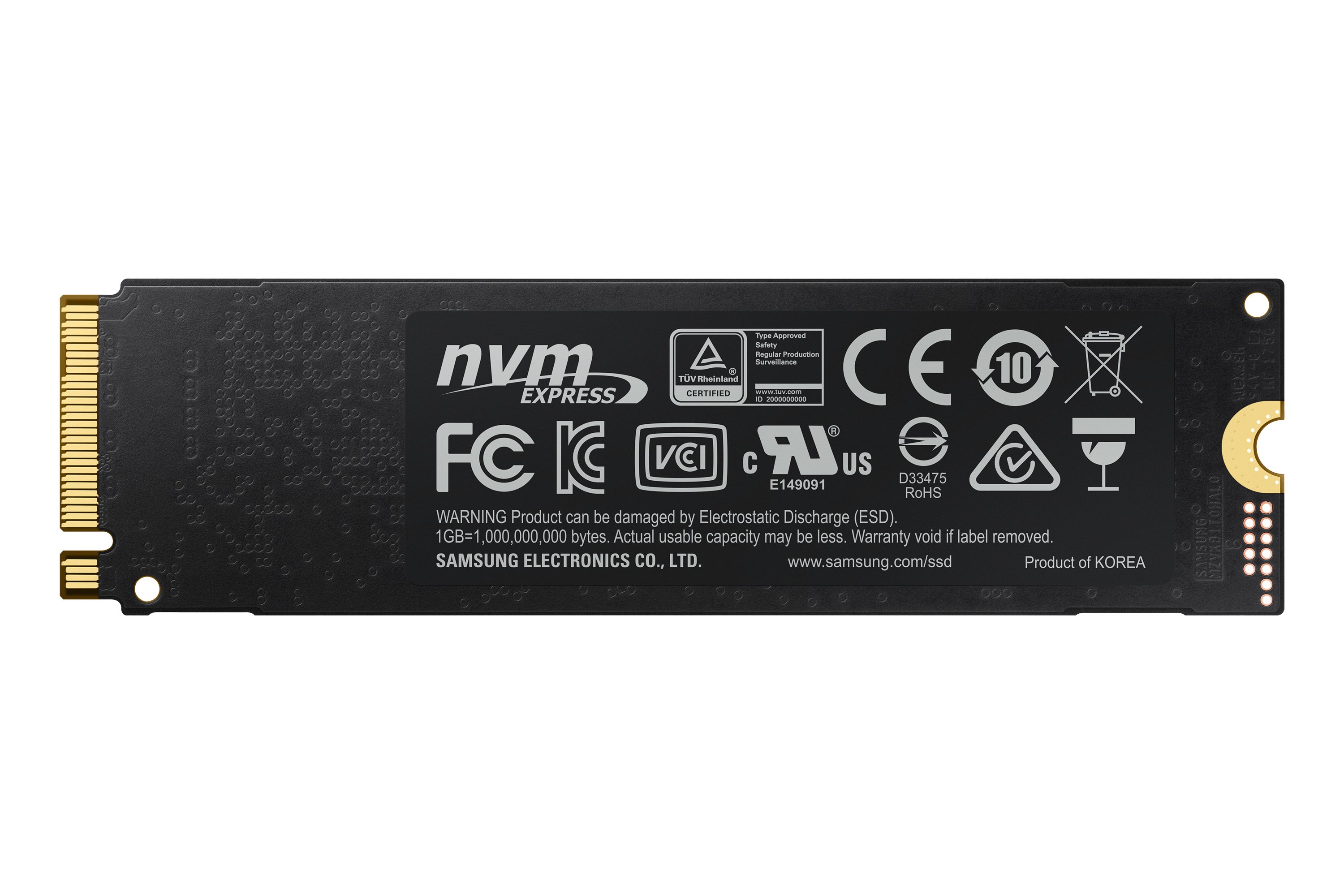 Disco M.2 Nvme 250GB MZ-V7S250BW Serie 970 EVO PLUS Pcie Gen3.0 x4 — vista detalle 1