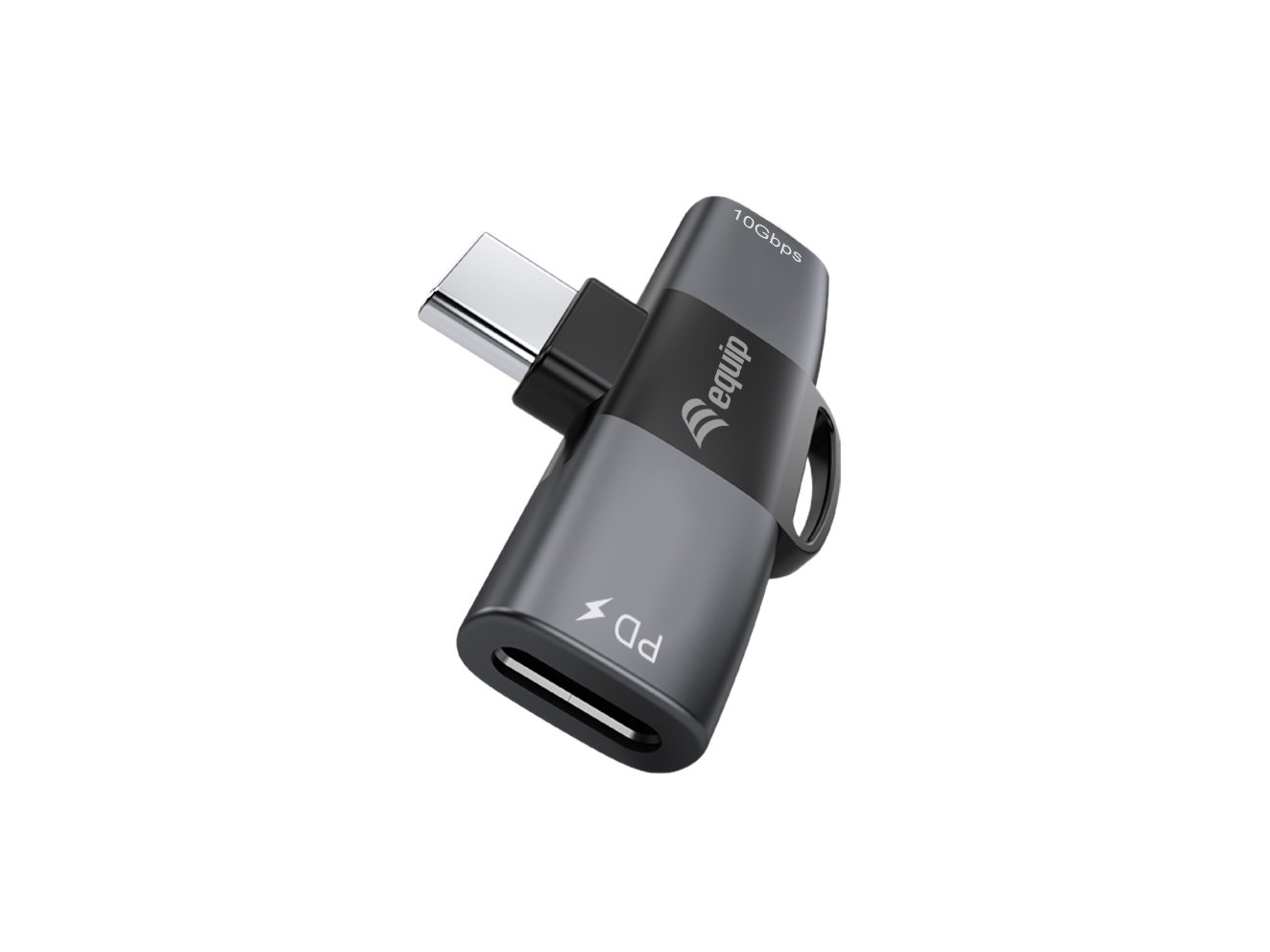 EQUIP 133479 — Adaptador USB-C OTG 2en1 con carga rápida 100W 3