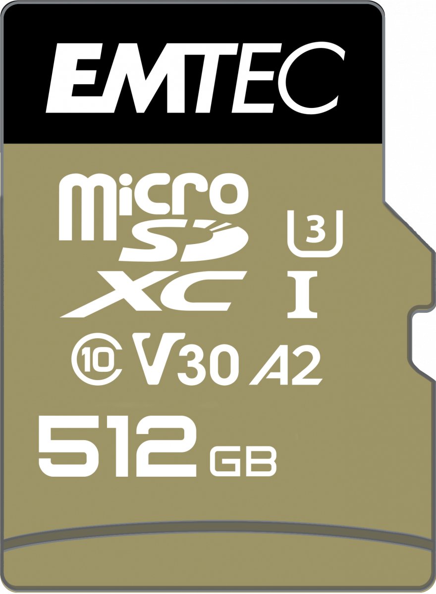 Memoria SD Micro 512GB Speedin Pro 100MB/S SD + Adapter C...