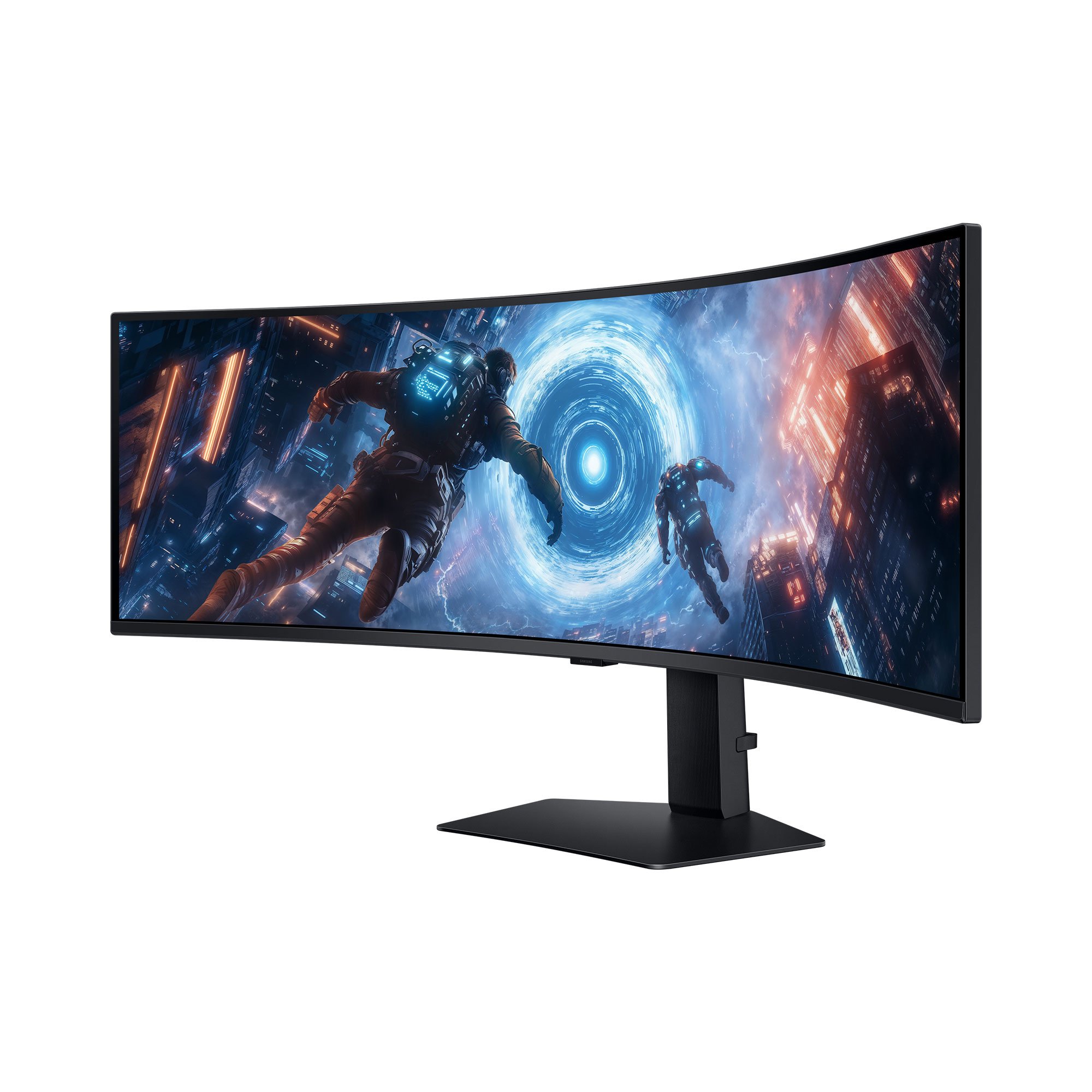 Monitor 49" Curvo DP HDMI Odissey LS49FG910EUXEN DQHD 5120X1440 1000R VA 144HZ 1MS HDR10+ — vista detalle 2
