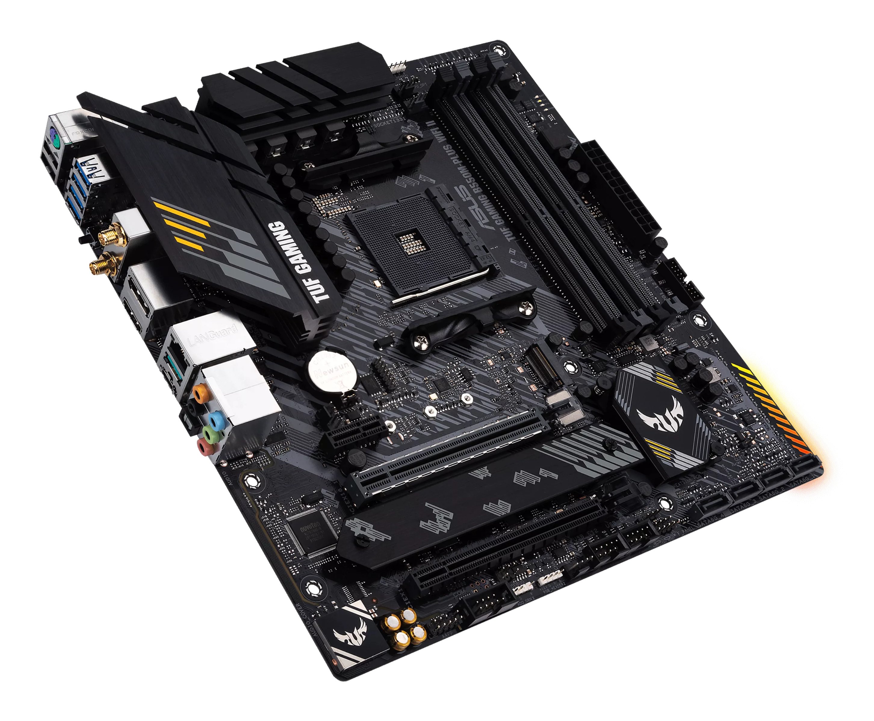ASUS TUF GAMING B550M-PLUS — Socket AM4, WiFi integrado 5