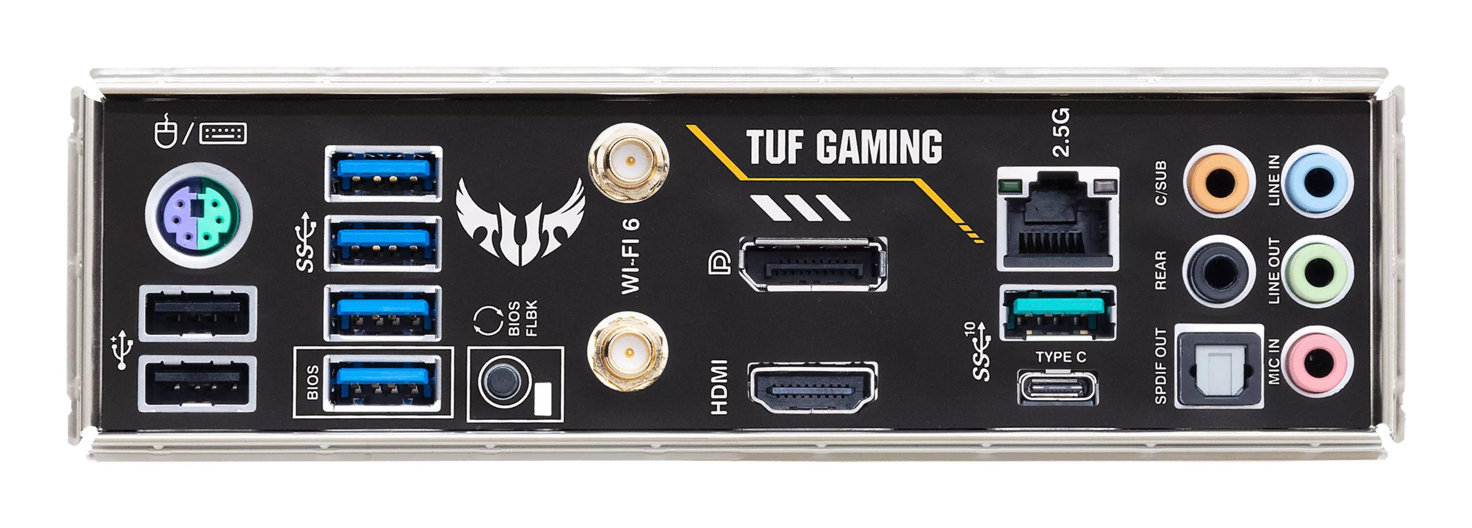 ASUS TUF GAMING B550M-PLUS — Socket AM4, WiFi integrado 7
