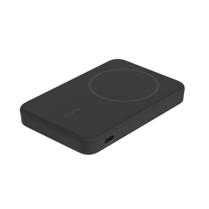 Belkin BPD006BTBK — Power Bank Magnético 5000mAh Carga Rápida 15W 3