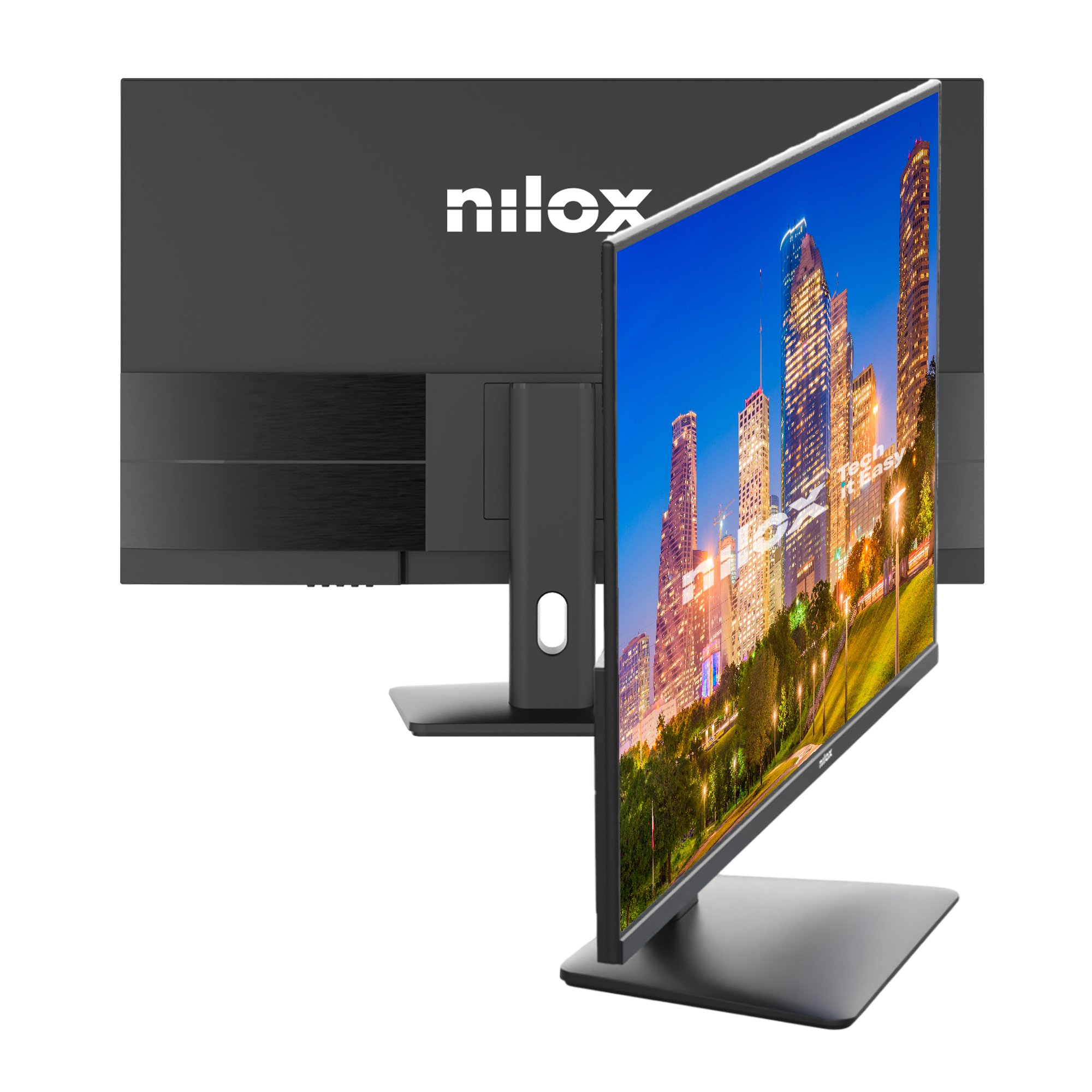 Monitor 32" HDMI VGA NXM32FHD1001 FHD 100Hz 4MS 250cd/m² VESA 75x75 Negro — vista detalle 2