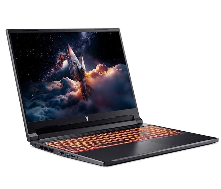 Portatil Nitro V 16 AI ANV16-42-R5WQ AMD Ryzen 7-260 16" 16GB 512GB RTX 5050 8GB W11H Negro — vista detalle 1