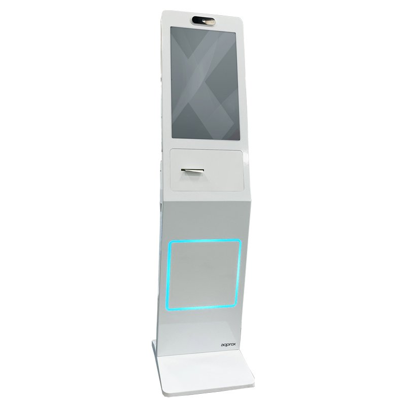 TPV Kiosko APPKIOSK01PRINT 21.5" FHD Tactil Intel Celeron J6412 8GB 128GB Webcam Impresora Soporte para TP — vista detalle 1
