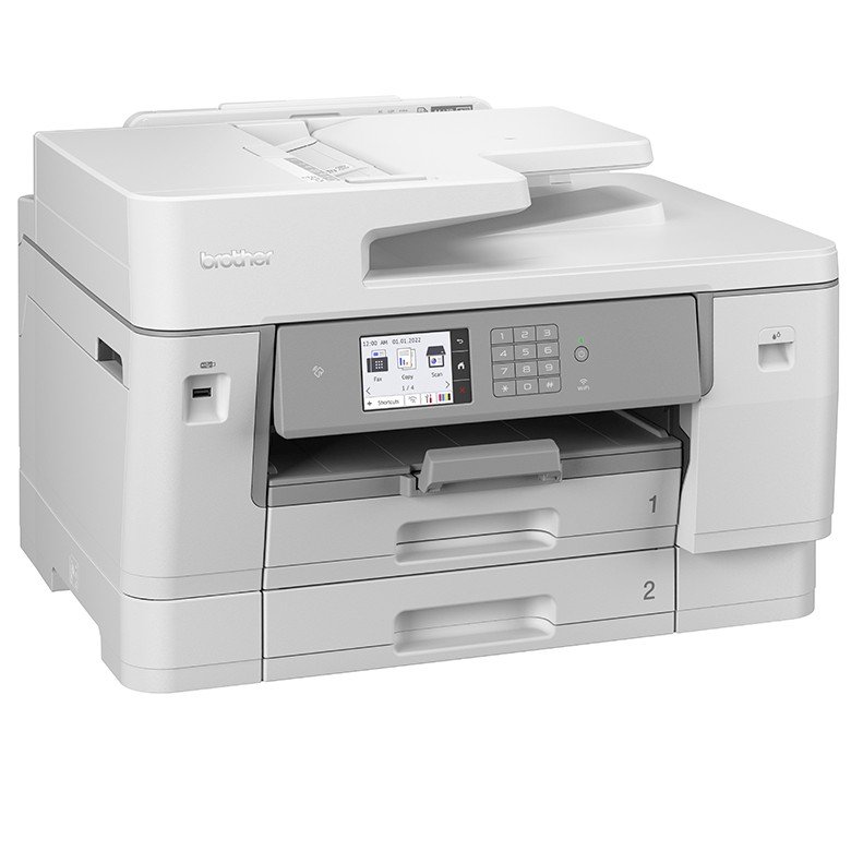 Multifuncion Inkjet MFC-J6955DW 30/30PPM A4/A3 Duplex WIFI ADF Doble Bandeja Color Blanco — vista detalle 2