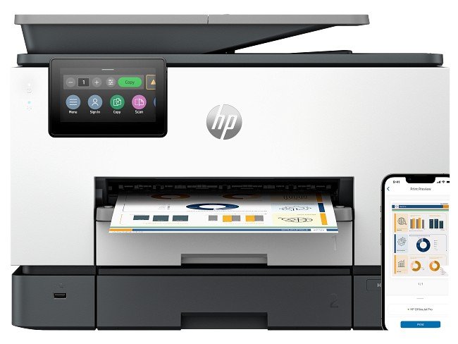 HP OfficeJet Pro 9130b — Multifunción 25 ppm con Fax y WiFi 4