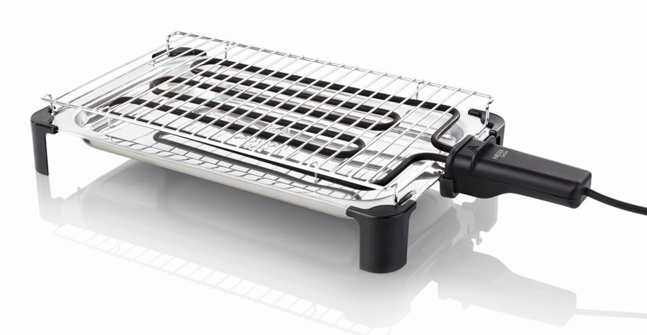 Parrilla Electrica Grillie 2000W Bandeja y Parrilla de Ac...