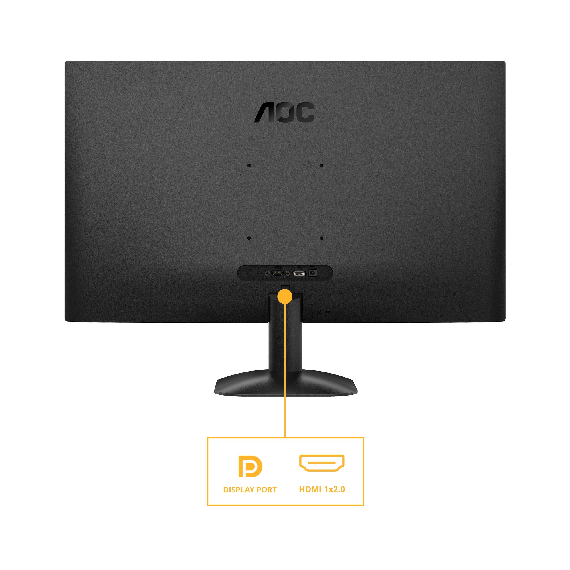 Monitor 27" DP HDMI Q27B35S3 IPS QHD 2560x1440 4MS 120Hz VESA 100x100 Negro — vista detalle 2