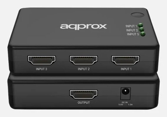 APPROX APPC29V4 — Switch HDMI 3x1 4K 30Hz con control remoto 2